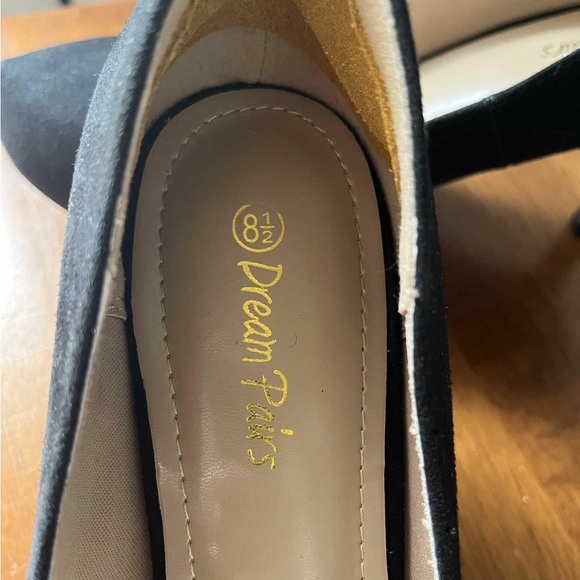 DREAM PAIRS Tiffany Women's Low Stiletto Heel - Picture 2 of 4